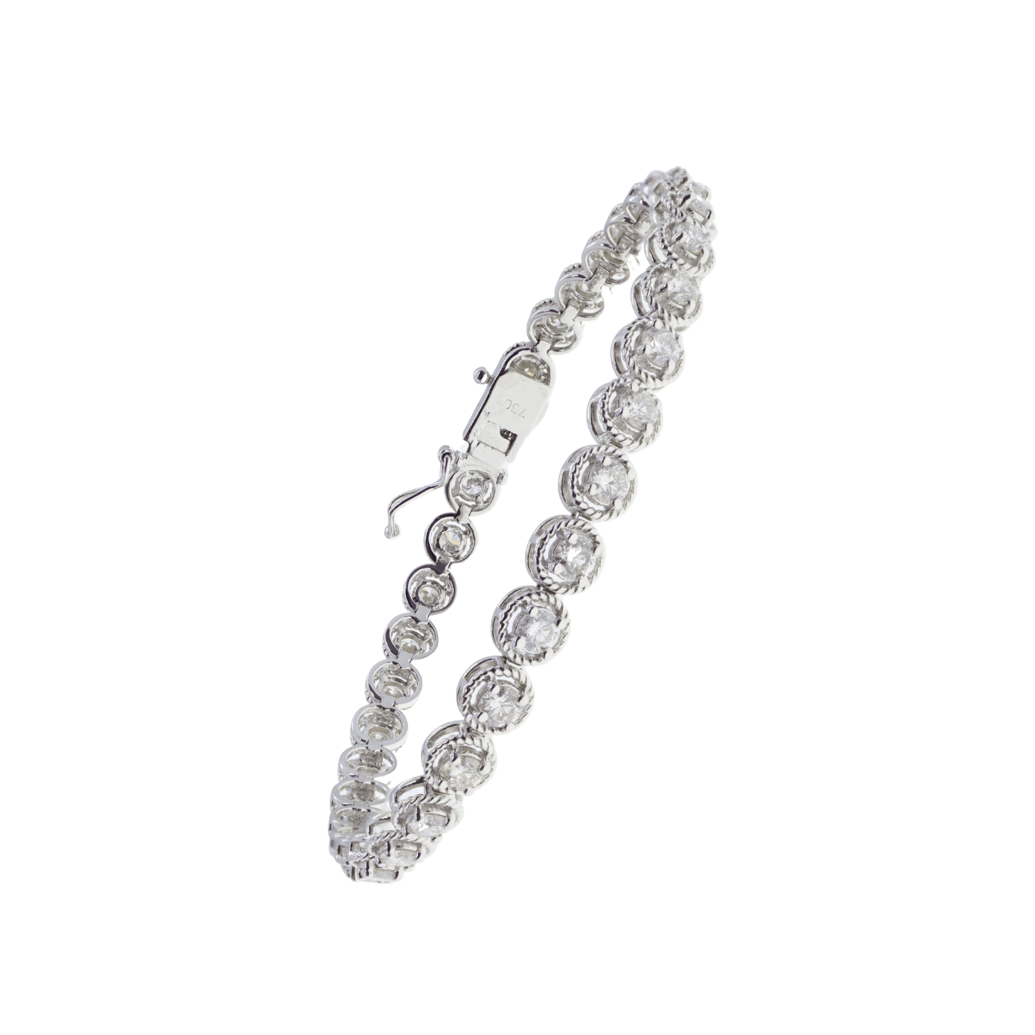 Dot Tennis Bracelet | Caravelle Jewellery